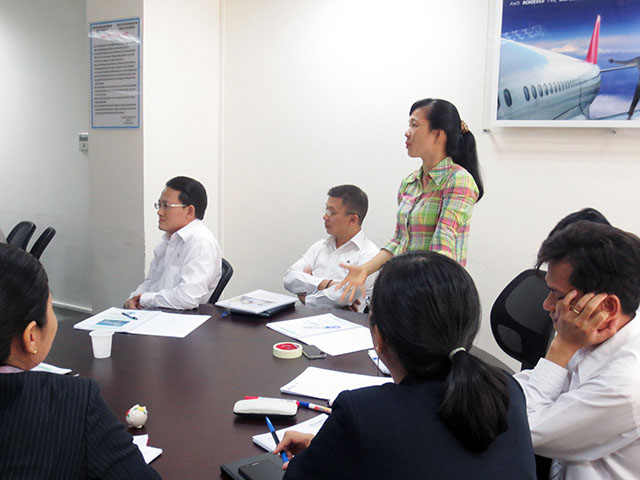 Kỹ năng hướng dẫn và động viên Nhân Viên làm việc hiệu quả - Sacombank (09 & 10.12.2014)